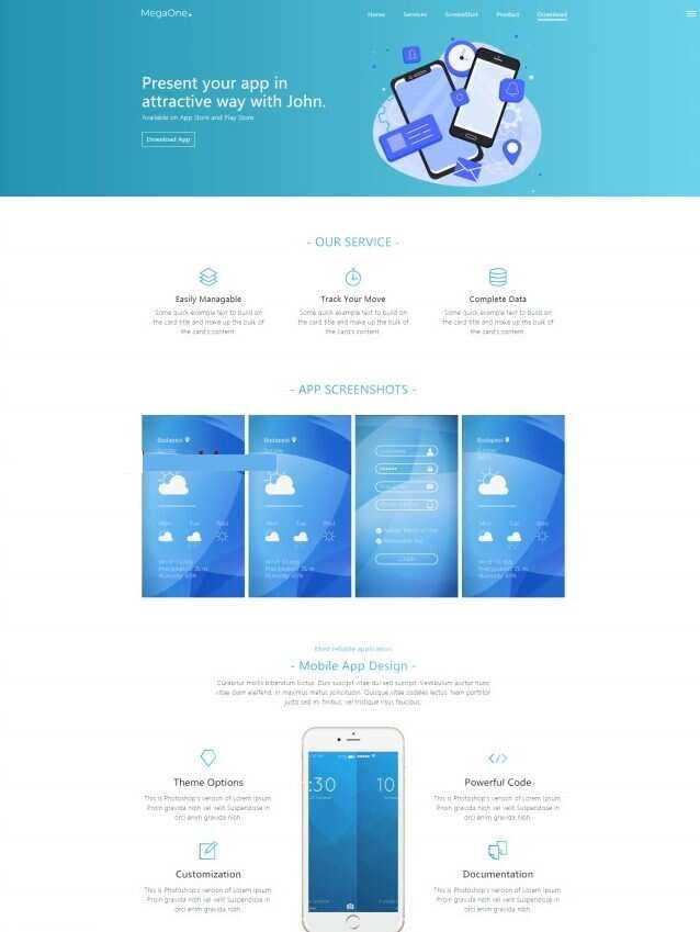 APP应用程序开发公司网站html模板 - KingHub