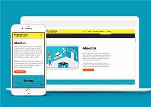 通用创意思维案例展示HTML网站模板下载 - KingHub