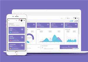 手机app运营数据统计后台模板下载 - KingHub