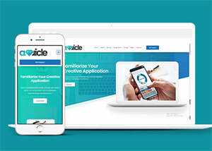 绿色APP创意设计网站模板源码 - KingHub