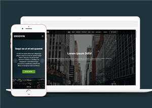 创意咨询代理公司响应式网页模板 - KingHub