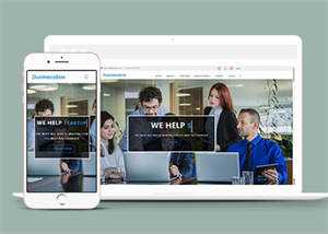 CSS3动画商务展会企业模板下载 - KingHub