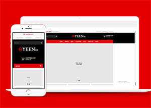 宽屏服装电子商务公司网站模板 - KingHub