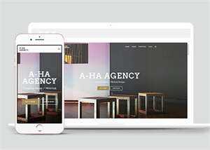 简洁艺术设计工作室CSS3模板 - KingHub