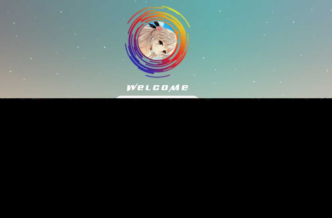 图片[2] - 非常漂亮的一款html引导页导航网站旋转头像变幻背景单页源码 - KingHub