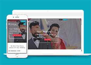 结婚婚纱拍摄网站模板源码下载 - KingHub