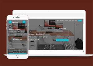 简约清爽前端设计公司网站模板 - KingHub