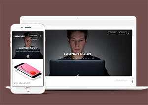 宽屏响应式应用APP网站模板下载 - KingHub