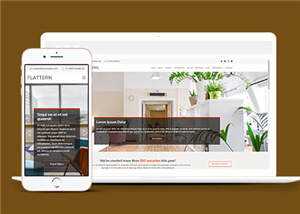 金融保险投资业务响应式网页模板 - KingHub