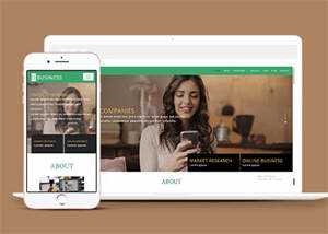 宽屏证券分析师个人类网站模板 - KingHub