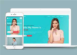 企业合作商务展示网页源码模板下载 - KingHub