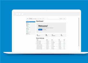通用响应式Bootstrap后台源码模板下载 - KingHub