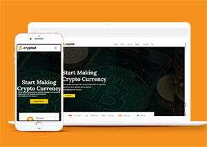 比特币加密货币类网站模板下载 - KingHub