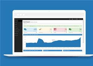 简约后台管理界面源码模板下载 - KingHub
