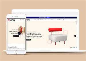 宽屏环保家具公司网站模板下载 - KingHub