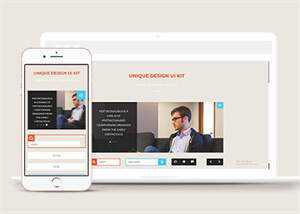 专业设计HTML5手机UI套件下载 - KingHub