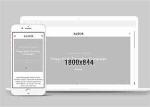 简洁大气摄影作品展示网站模板 - KingHub