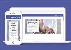 宽屏企业产品信息响应式网站模板下载 - KingHub