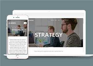 教育机构介绍动态响应式网站模板下载 - KingHub