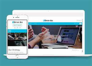网络营销公司类HTML5网页模板 - KingHub
