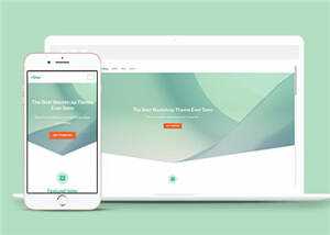 简洁商城运营管理响应式网站模板下载 - KingHub