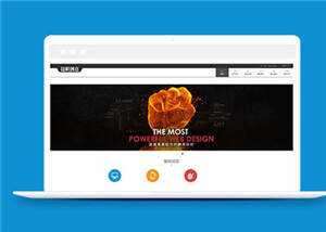 简洁公司网站建设源码模板下载 - KingHub