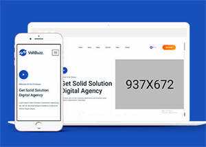 数字科技企业网站HTML模板下载 - KingHub