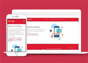 响应式手机购物APP网站模板下载 - KingHub