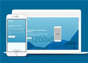 简约产品介绍响应式网页模板下载 - KingHub