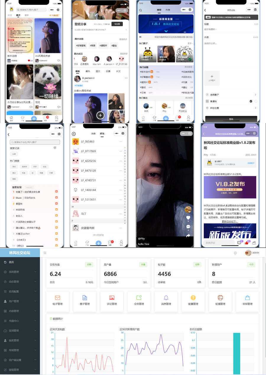 独立版社交论坛前端微信小程序源码问答发帖BBSphp源码 - KingHub