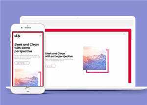 宽屏产品商务展示响应式网页模板下载 - KingHub