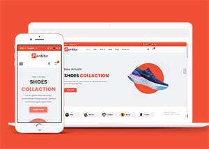 服装配饰生活电商网站模板源码 - KingHub