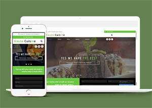 响应式烹饪厨师网站模板下载 - KingHub