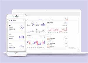业务销售统计管理网站模板下载 - KingHub