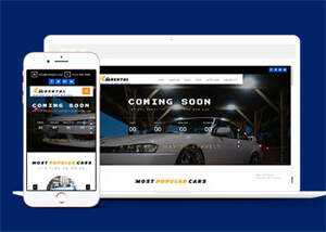 二手豪车销售官网网站模板下载 - KingHub