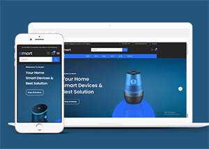 简洁智能数码产品销售商城模板 - KingHub