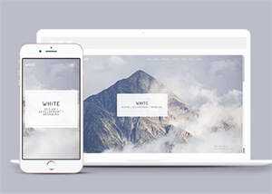 响应式轻量级图片相册HTML模板 - KingHub