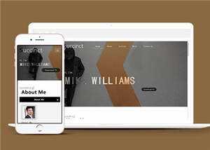 响应式机构动态HTML网页模板下载 - KingHub