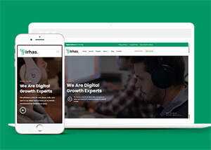 数字软件信息科技公司网站模板 - KingHub
