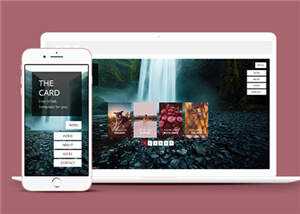 宽屏产品团队展示单页面响应式网页模板下载 - KingHub