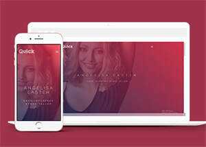 简洁UED用户体验设计师网站模板 - KingHub