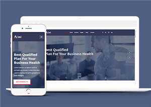 简洁公司咨询管理源码模板下载 - KingHub