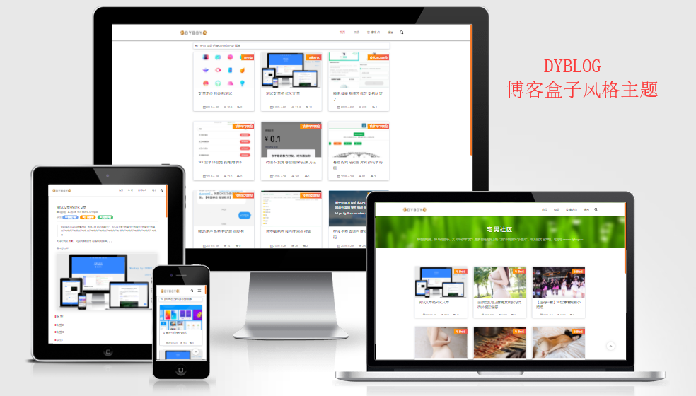 Emlog主题-DYBLOG 个人博客主题模版 - KingHub