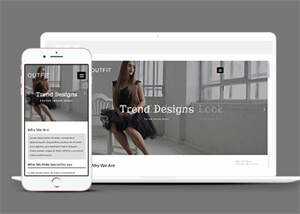 世界服装品牌时尚网站模板下载 - KingHub