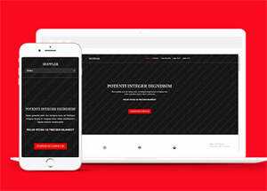 宽屏日出日落摄影网站模板下载 - KingHub