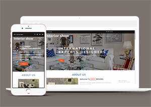 创意室内设计Bootstrap模板下载 - KingHub