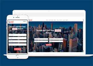 世界各地房产出售网站模板下载 - KingHub