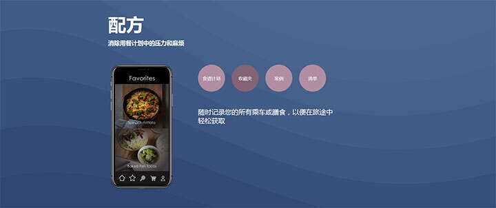 vue.js圆形tab选项卡标签图文切换效果 - KingHub