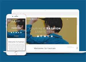 宽屏创意时尚服装网站模板下载 - KingHub