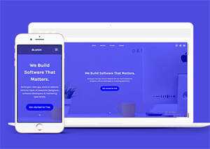 品牌设计公司企业网站页面模板 - KingHub